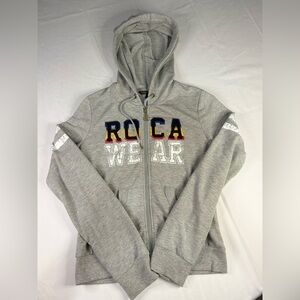 Y2K Rocawear 99 Graphic Spellout Zip Up | $22.99